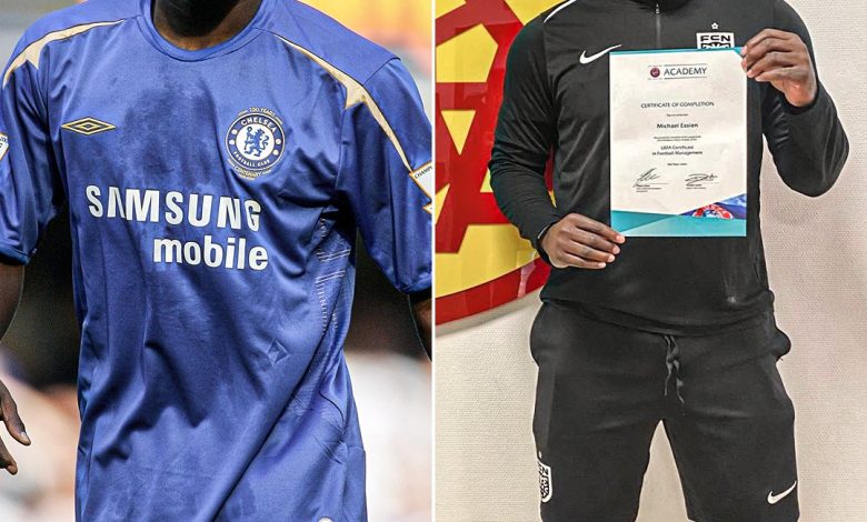 SPORTS: Michael Essien has earned his UEFA license in football management