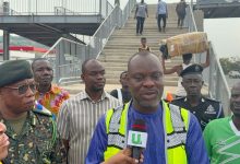WEIJA-GBAWE M.C.E. Visits Tetegu Junction to Address Pedestrian Safety Concerns