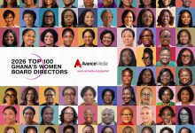 2026 Top 100 Ghana's Women Board Directors Ranking Announced