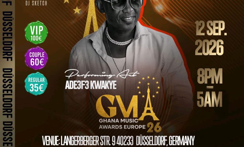 ADE3F3 KWAKYE:US-BASED HIGHLIFE SENSATION TAKING OVER WITH NEW BANGER "POWER" - SET TO LIGHT UP GMA EUROPE THIS SATURDAY