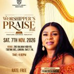 UK-Based Ghanaian Gospel Artiste Francisca Amoah Unveils Worshippers’ Praise 2026