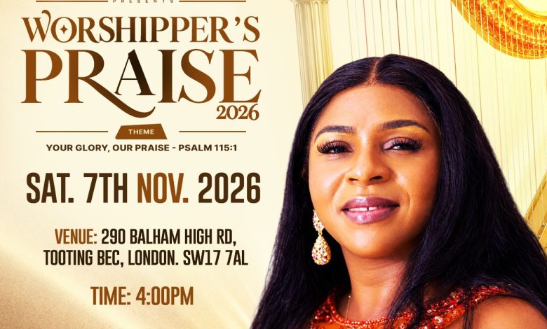 UK-Based Ghanaian Gospel Artiste Francisca Amoah Unveils Worshippers’ Praise 2026