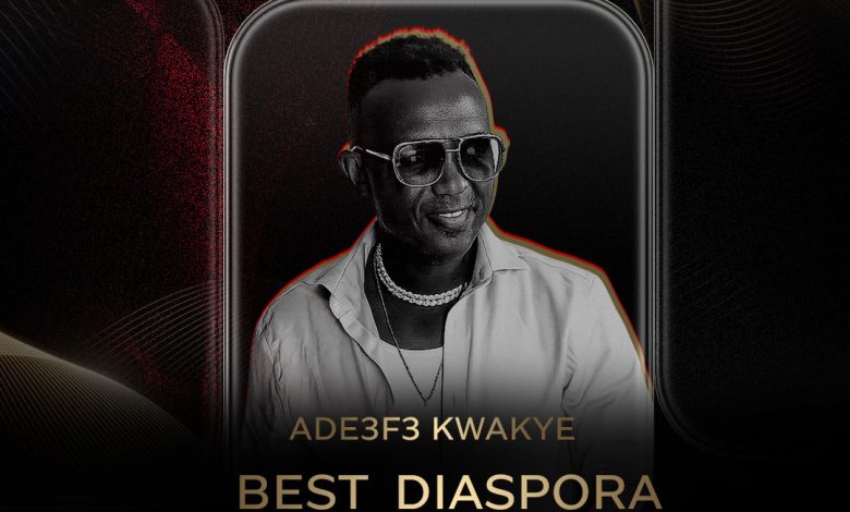 ADE3F3 KWAKYE CROWNED HIGHLIFE ARTISTE OF THE YEAR (DIASPORA) 2026 AT GHANA MUSIC AWARDS EUROPE